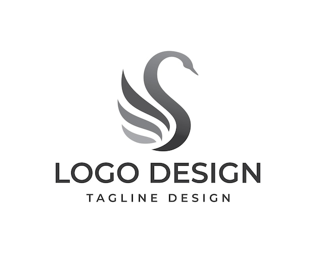 Logo do cisne letra S