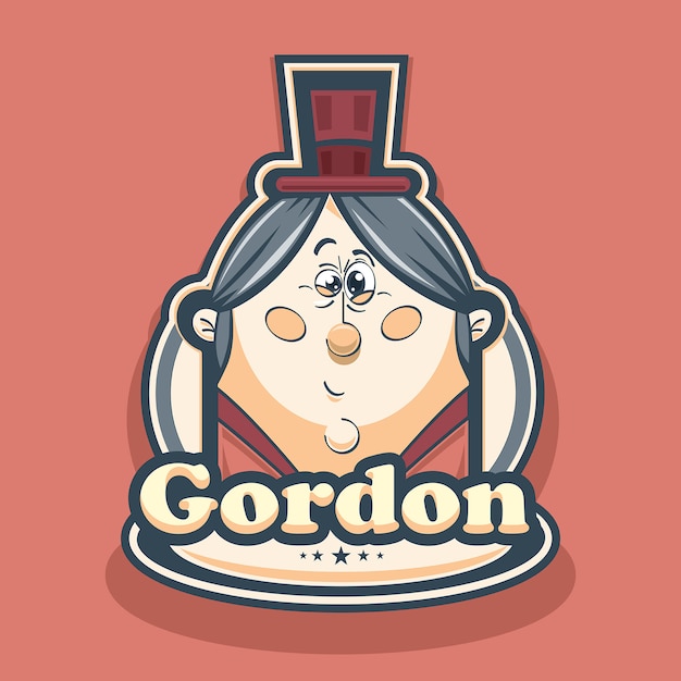 Vetor logo gordon