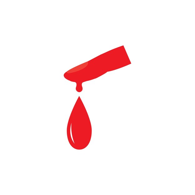 Logo ilustrativo de sangue