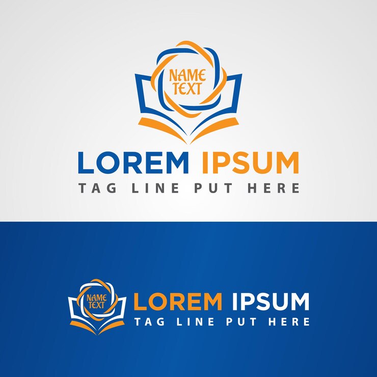 Logo islâmico e logotipo árabe Modelo de logotipo de aprendizado islâmico
