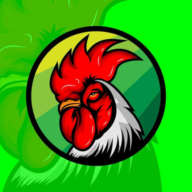 Logo mascote frango