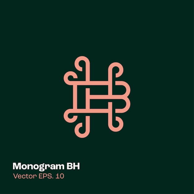 Logo monograma bh