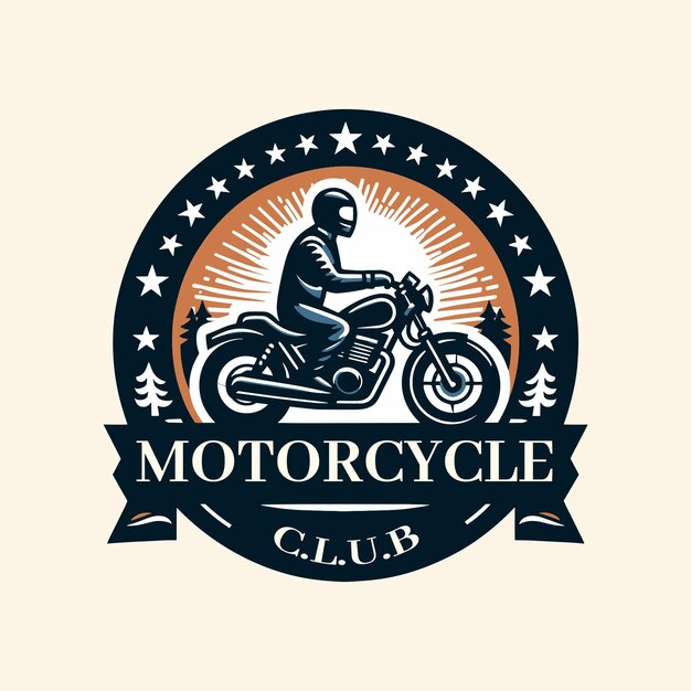 Vetor logo motocycle bike logo vector