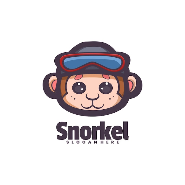 Vetor logo para uma empresa chamada snorkel logo