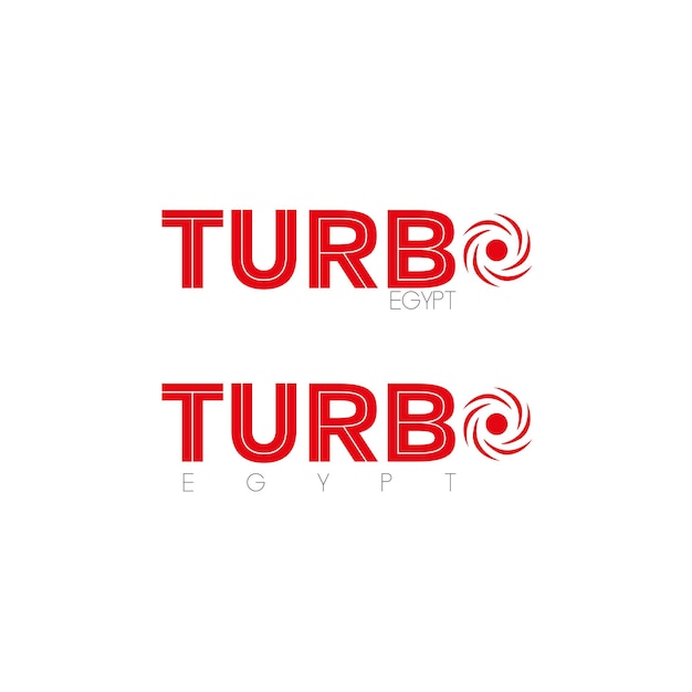 Logo turbo - lâminas circulares - lâminas