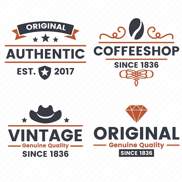 Logo vector vector retro