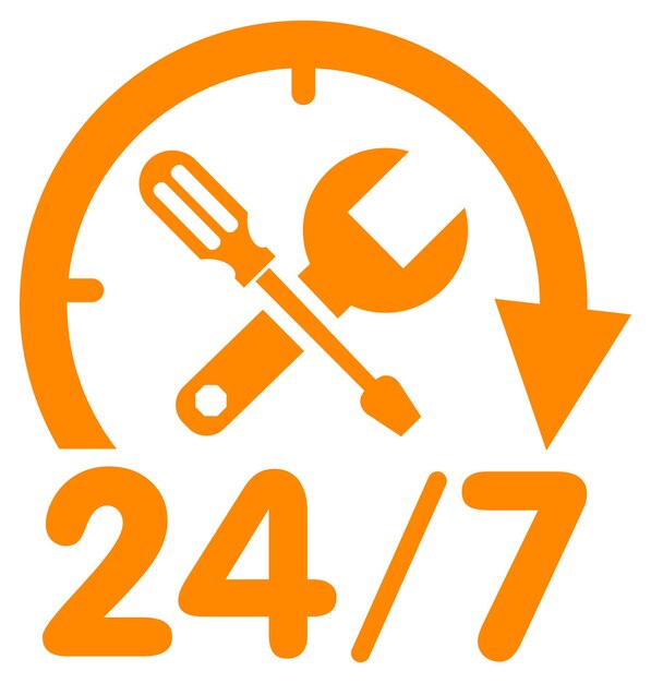 Logotipo 247 car service