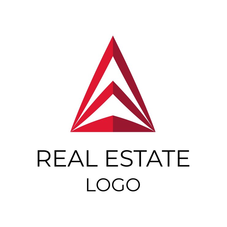 logotipo agente imobiliário design gráfico vetorial símbolo de edifício simples casa ícone de logotipo imobiliário