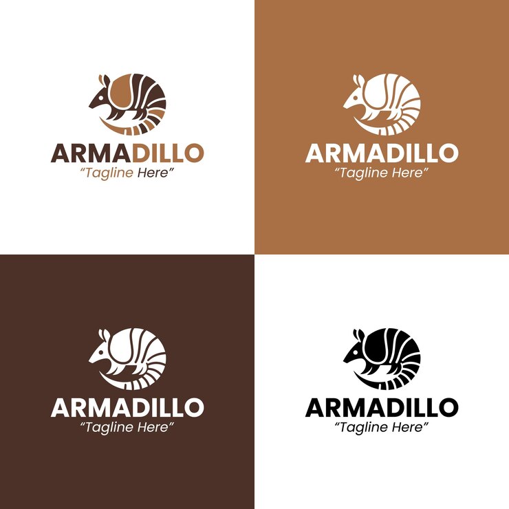 Vetor logotipo armadillo
