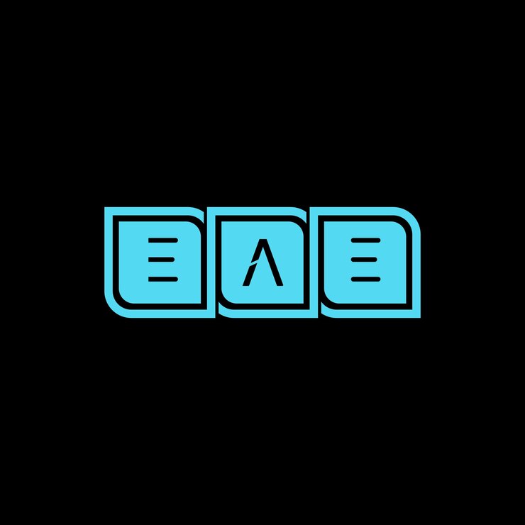 Vetor logotipo criativo da eae e design de ícones