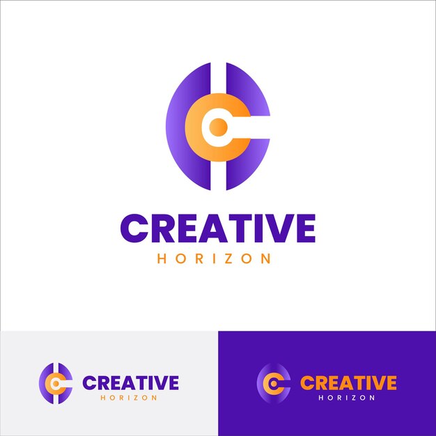 Vetor logotipo criativo de design vetorial livre