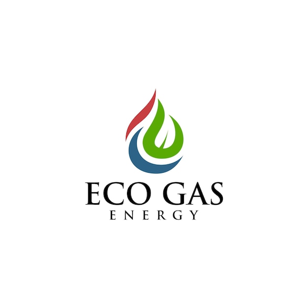 Logotipo criativo de petróleo e gás
