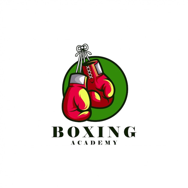 Logotipo da academia de boxe