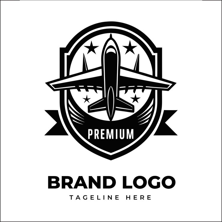 Vetor logotipo da agência de viagens com design de globo para branding global
