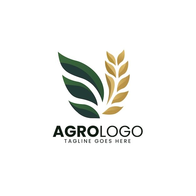 Vetor logotipo da agro firm design corp