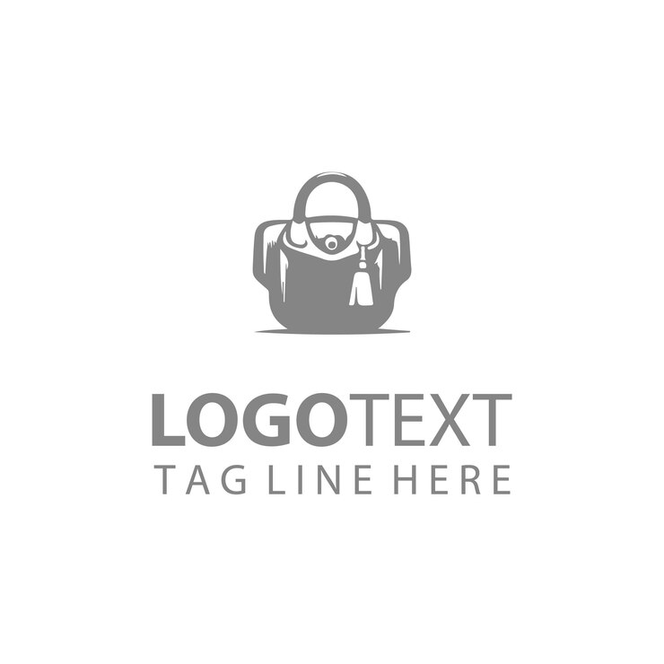 Vetor logotipo da bolsa de mão