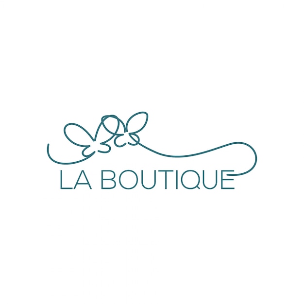 Vetor logotipo da boutique