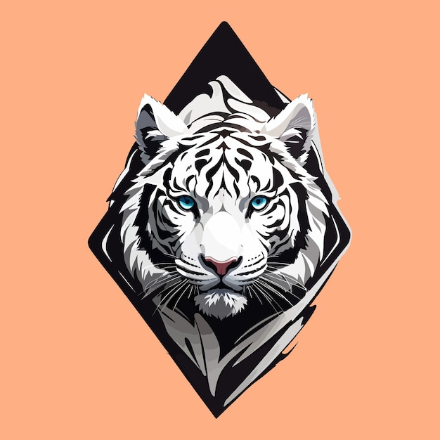 Logotipo da cabeça do tigre