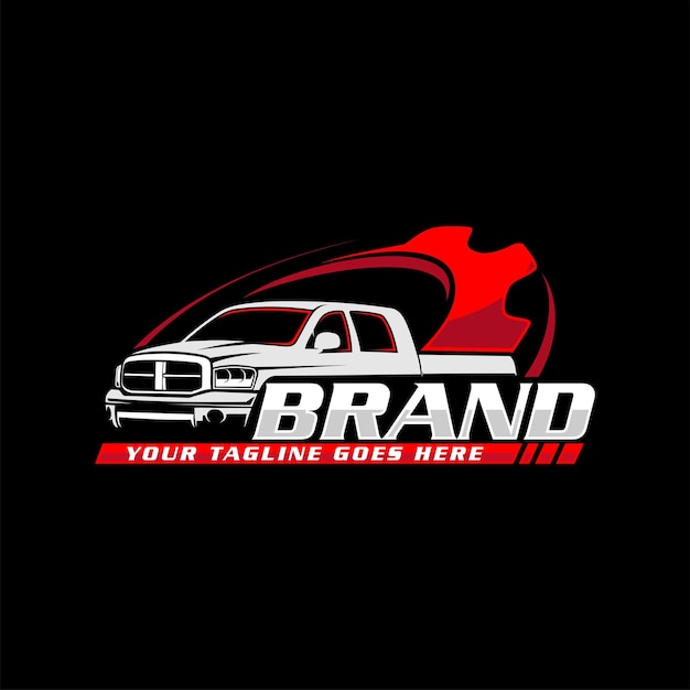 Logotipo da caminhonete Logotipo da caminhonete 4x4