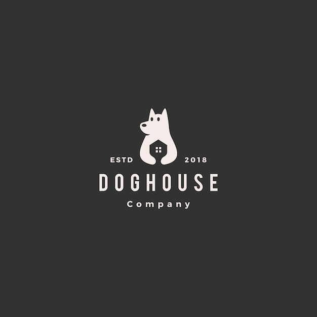 Logotipo da casa de cachorro