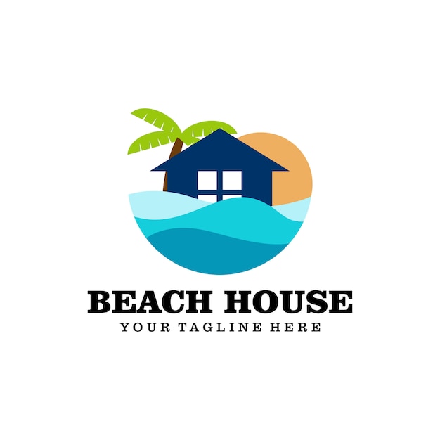 Logotipo da casa de praia