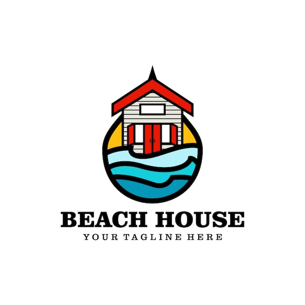 Logotipo da casa de praia
