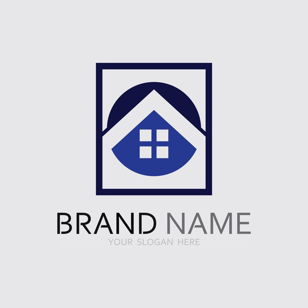 Vetor logotipo da casa icon vector ilustração modelo de design de logotipo da casa e da casa vector design logotipo arquitetura e projeto de edifícios propriedade estadia em casa propriedade logotipo de negócio