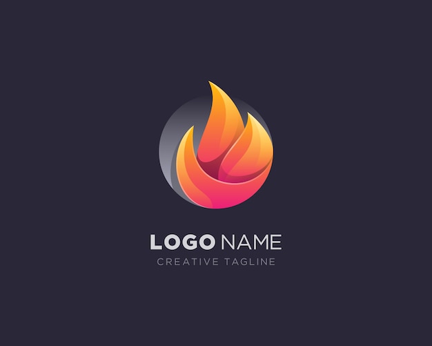 Logotipo da circle flame