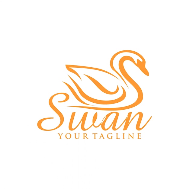 Logotipo da cisne