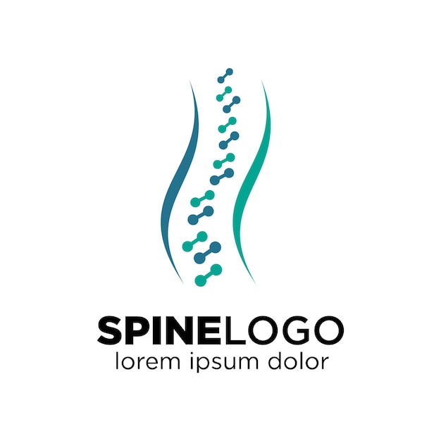 Logotipo da coluna vertebral