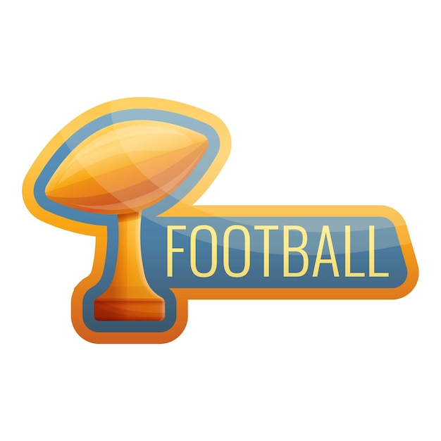 Vetor logotipo da copa americana de futebol caricatura do logotipo vetorial da copa américa do futebol para design da web isolado em fundo branco