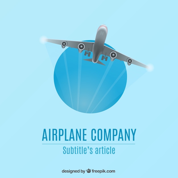 Logotipo da empresa airplane