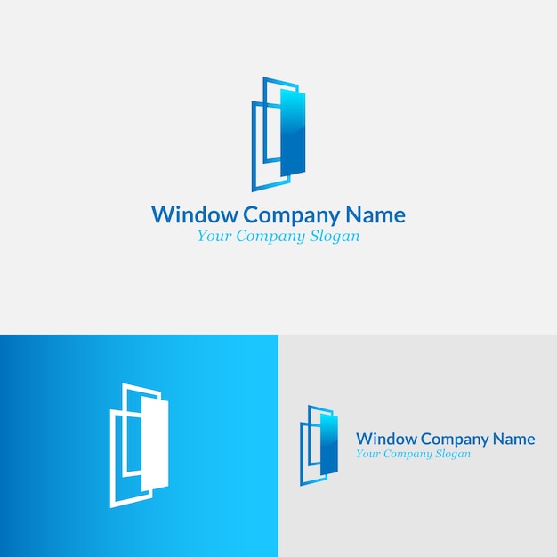 Vetor logotipo da empresa window