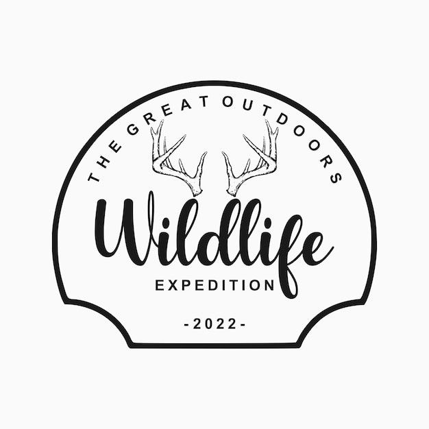 Logotipo da expedição ao ar livre