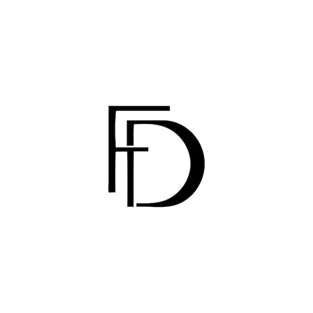 Vetor logotipo da fd