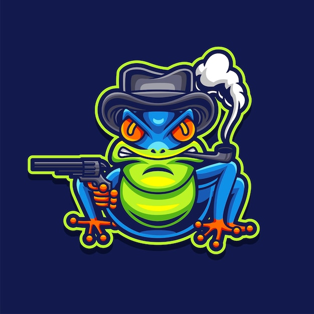 Logotipo da frog gaming