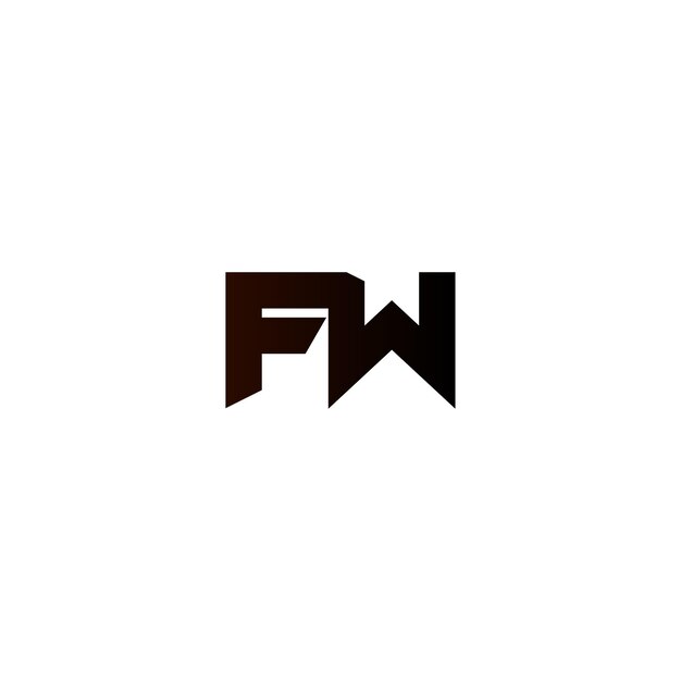 Vetor logotipo da fw