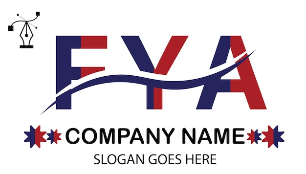 Vetor logotipo da fya