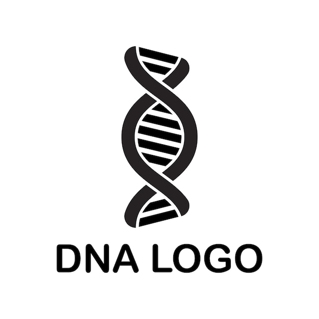 Logotipo da genética do dna humano