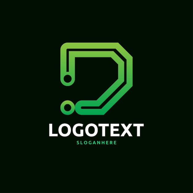 logotipo da letra d