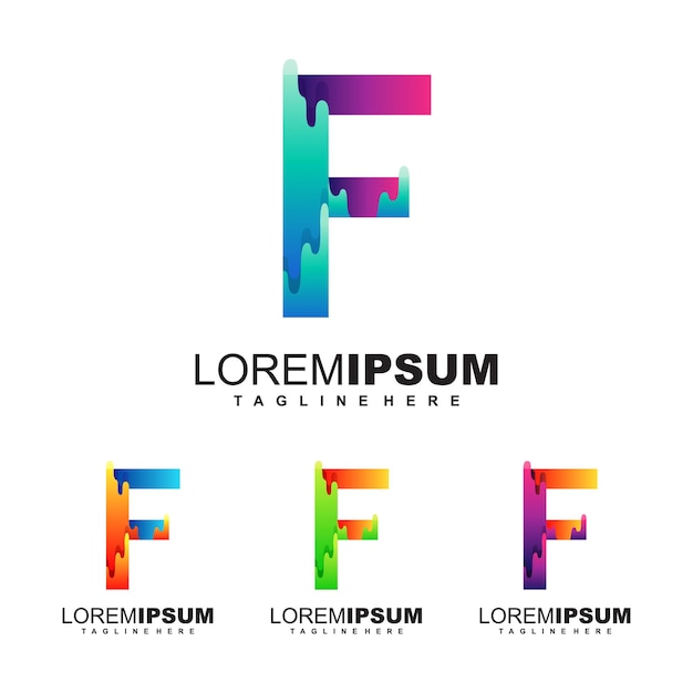 Logotipo da letra f