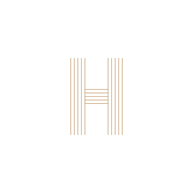 Vetor logotipo da letra h