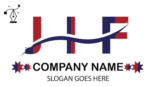 Logotipo da letra jif