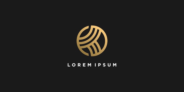 Logotipo da letra k com conceito moderno e profissional vetor premium