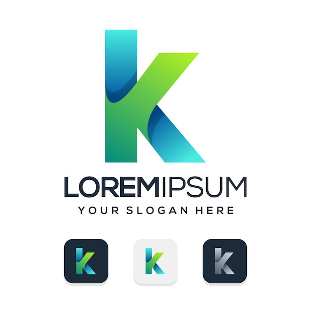 Logotipo da letra k