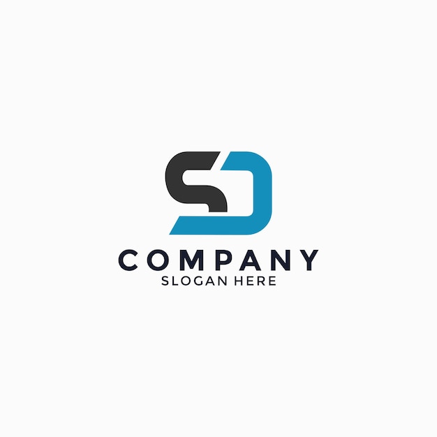 Logotipo da letra SD