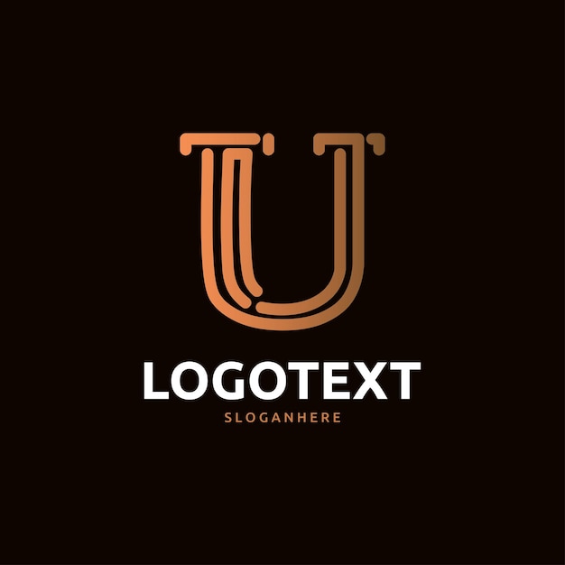 Logotipo da letra u