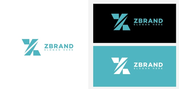 Vetor logotipo da letra z