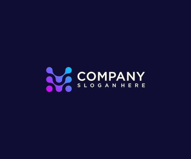 Logotipo da Letter M Technology