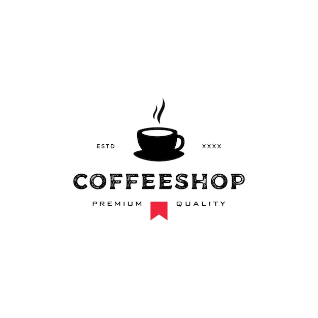 Logotipo da loja de café